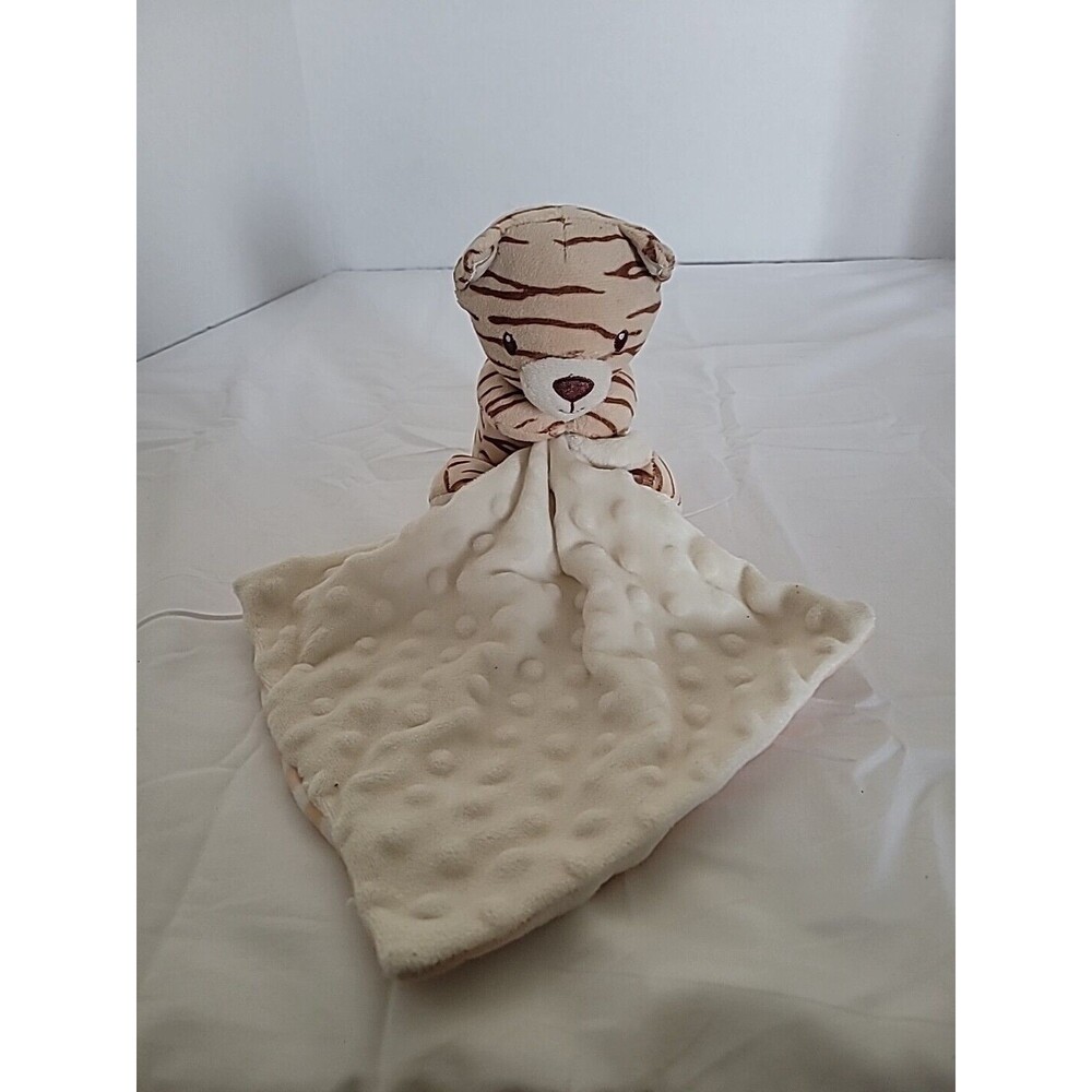 Moon & Stars Tiger Security Blanket Baby Lovey Striped Cat Walgreens Minky Brown